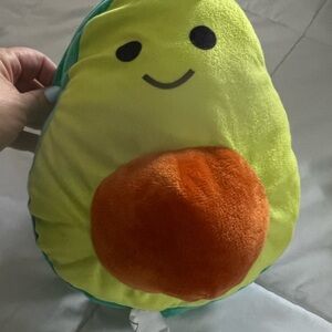 Cute Avocado plus Pit Plush Toy stuffed vegetable